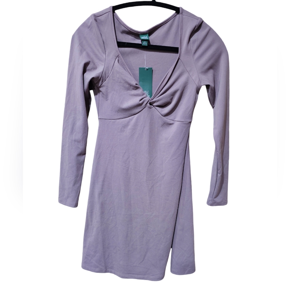 NWT Wild Fable Lavender Color Mini Dress Size‎ Medium - Picture 4 of 7